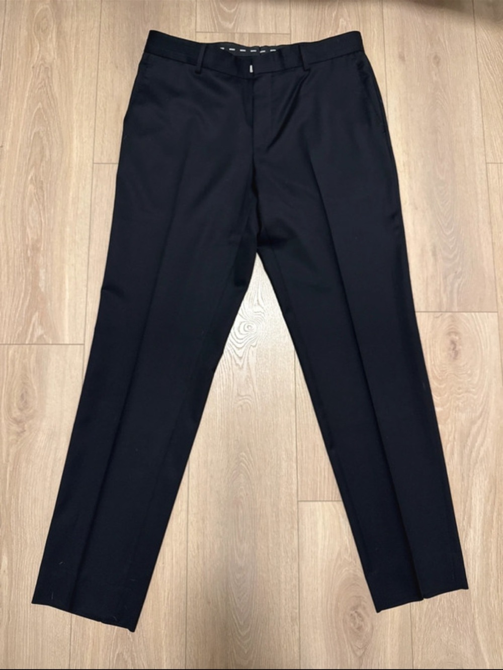 Men’s Hugo Boss BOSS One Slim-Fit Pants in Virgin Wool Serge Sz 36